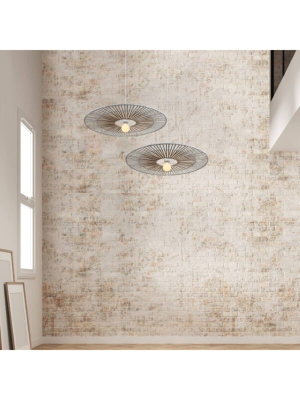 19107 מנורת תקרה תלויה 1XE27 מתכת - במבוק