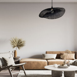 19108 מנורת תקרה אחת עם נורת E27 מתכת - במבוק