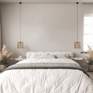 20234 מנורת תקרה מתכת-ראטן