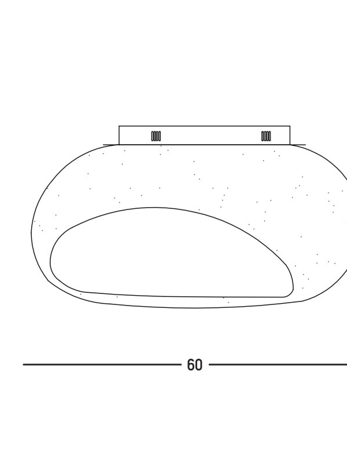 Z-23340 CEILING - 60CM