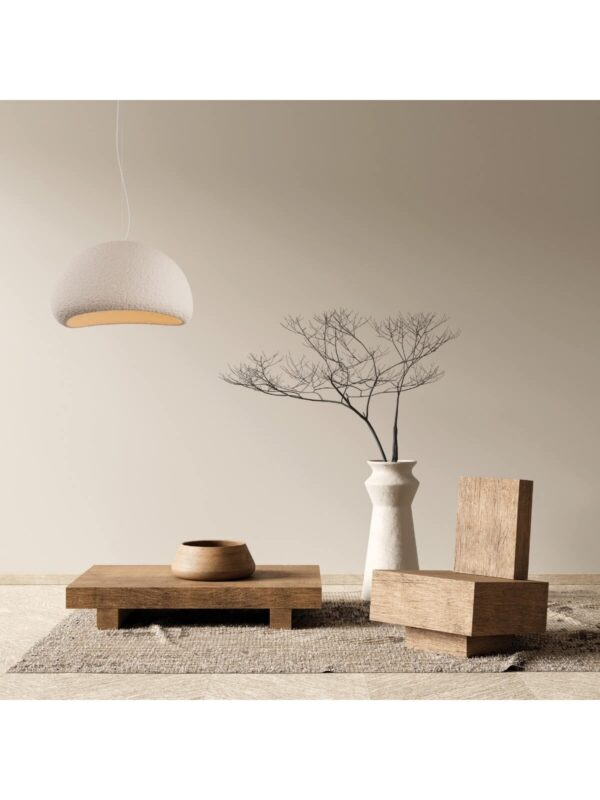 23342 מנורת תקרה פנימית E27 מקסימום 15W סיבי זכוכית