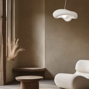 23343 מנורת תלייה לדקורציה פנימית E27 מקסימום 15W פיברגלס