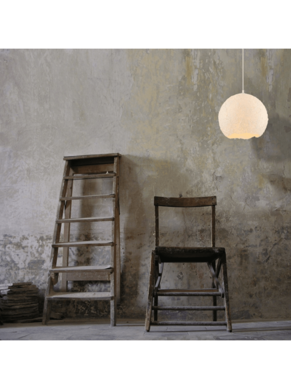 25172 מנורת תקרה תלויה 1*E27 לבן קרטון