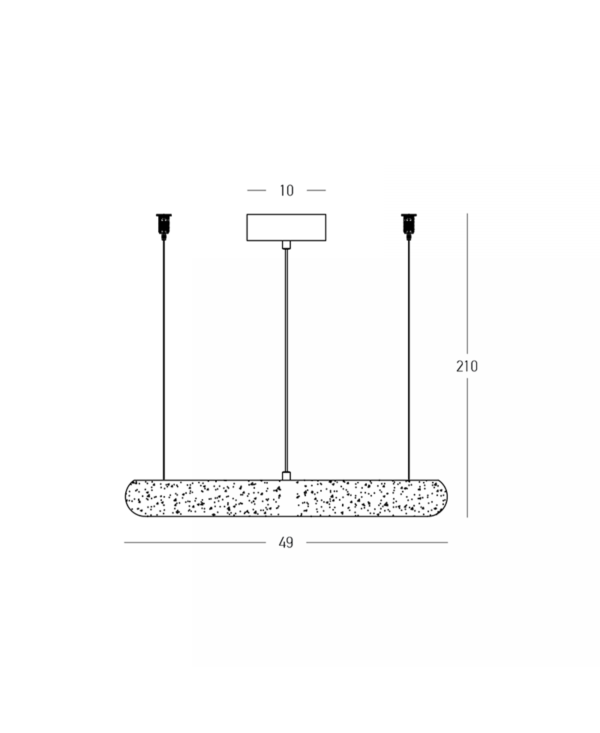 Z-2543 ROUND PENDANT