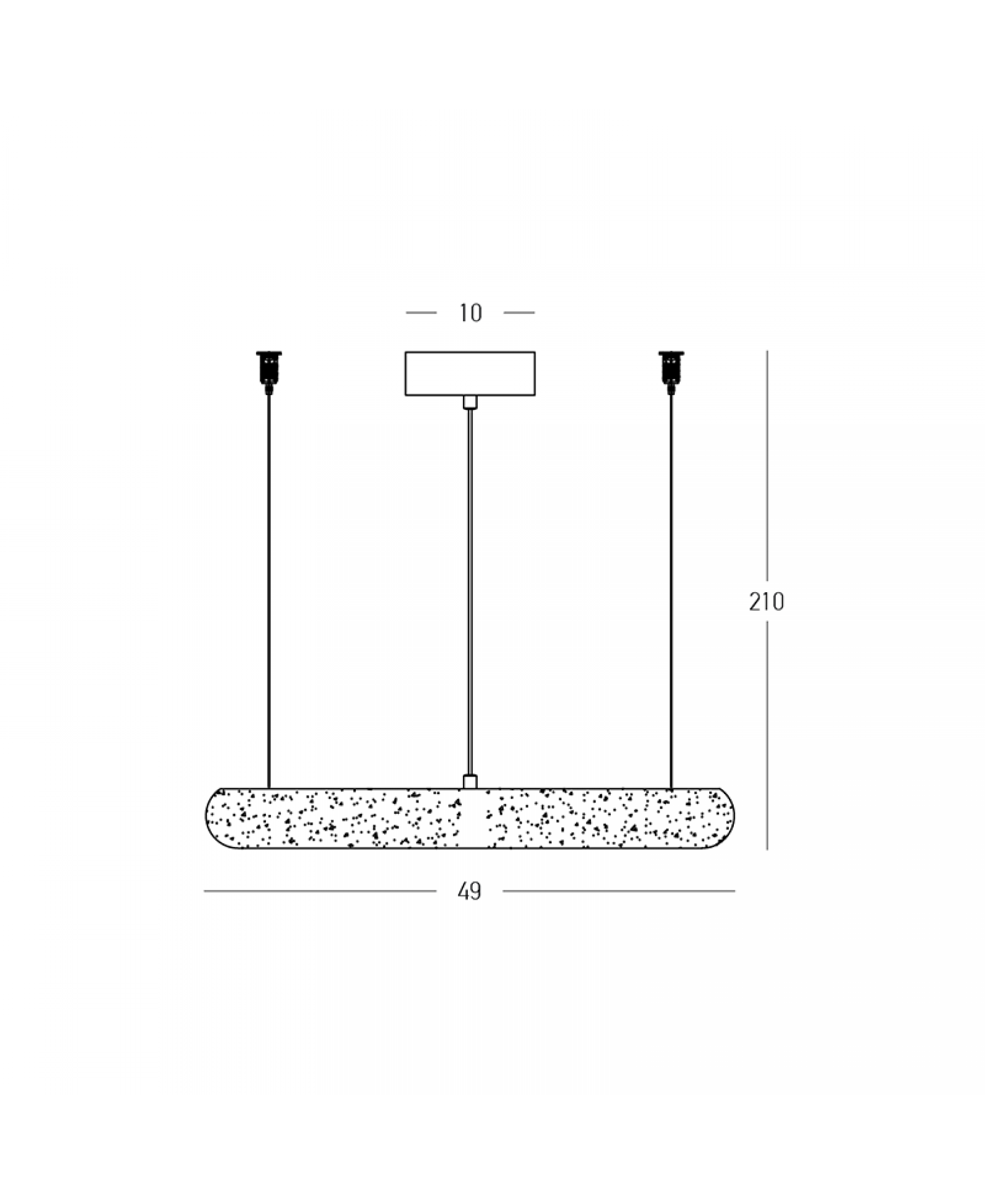 Z-2543 ROUND PENDANT