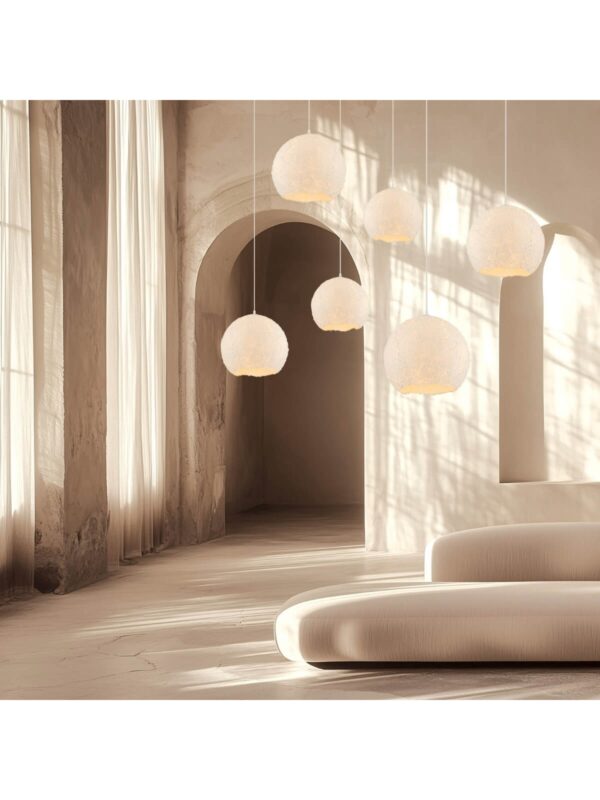 25450 מנורת תלייה 1xE27 מקסימום 15W מתכת - פיברגלס - פלסטיק לבן