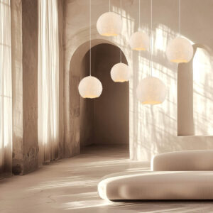 25450 מנורת תלייה 1xE27 מקסימום 15W מתכת - פיברגלס - פלסטיק לבן