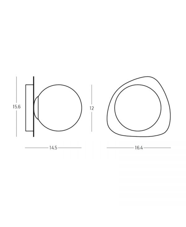 Z-2577 WALL - WH 16CM