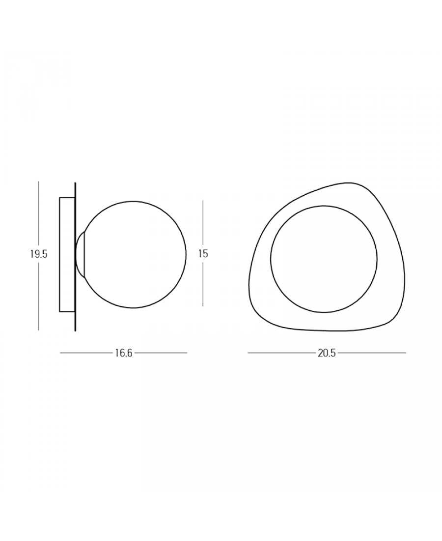 Z-2580 WALL - G 20CM