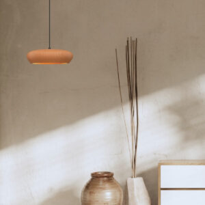 2591 מנורת תקרה אחת 2*G9 מקסימום 9W שחור מתכת - טרקוטה קרמית