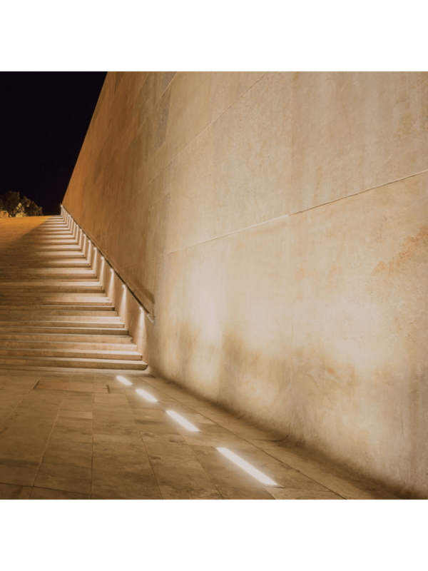 E366 ריצפת חוץ LED 9W 3000K נירוסטה