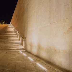 E366 ריצפת חוץ LED 9W 3000K נירוסטה