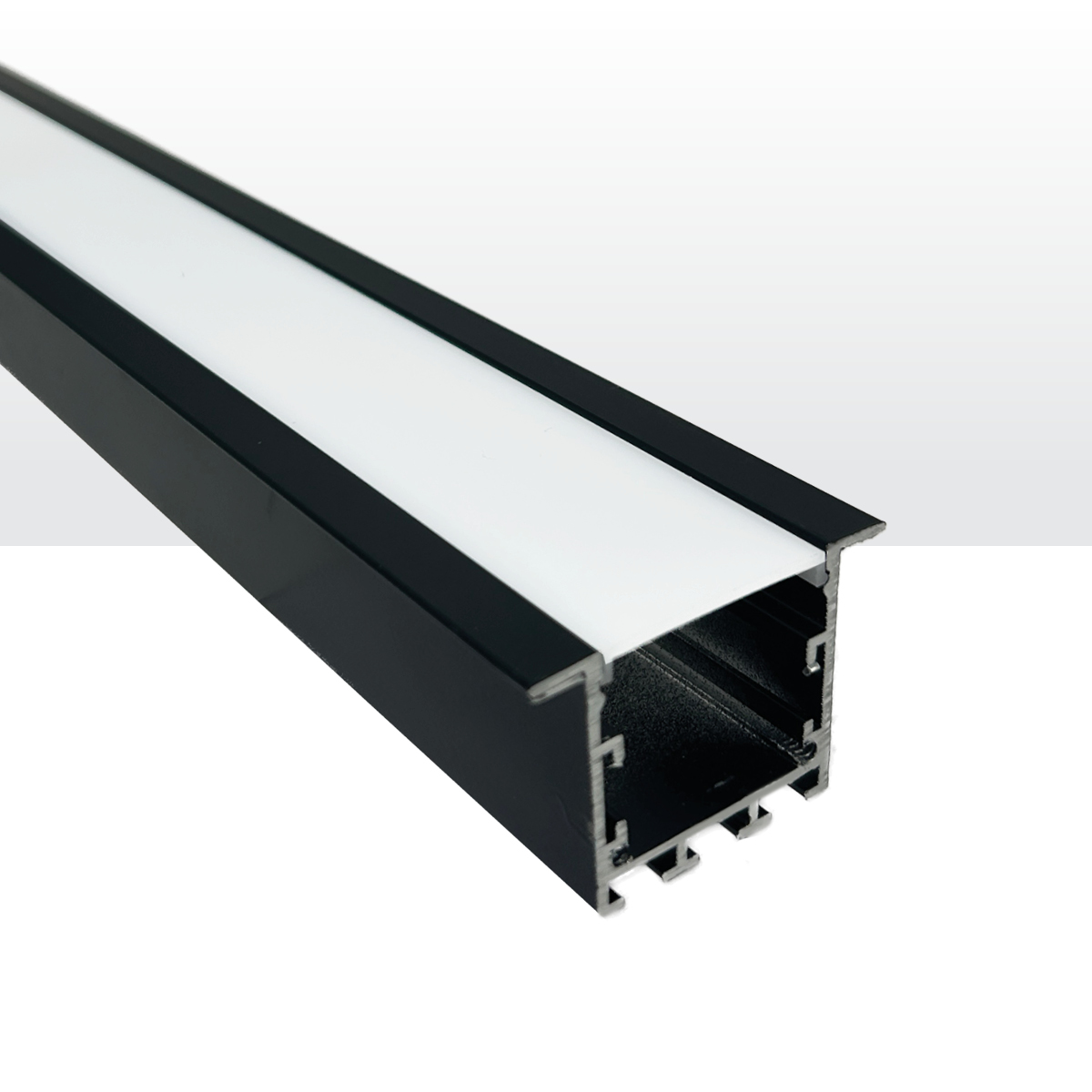 O - פרופיל 36 מ"מ PCB LED שקוע שוליים רחבים