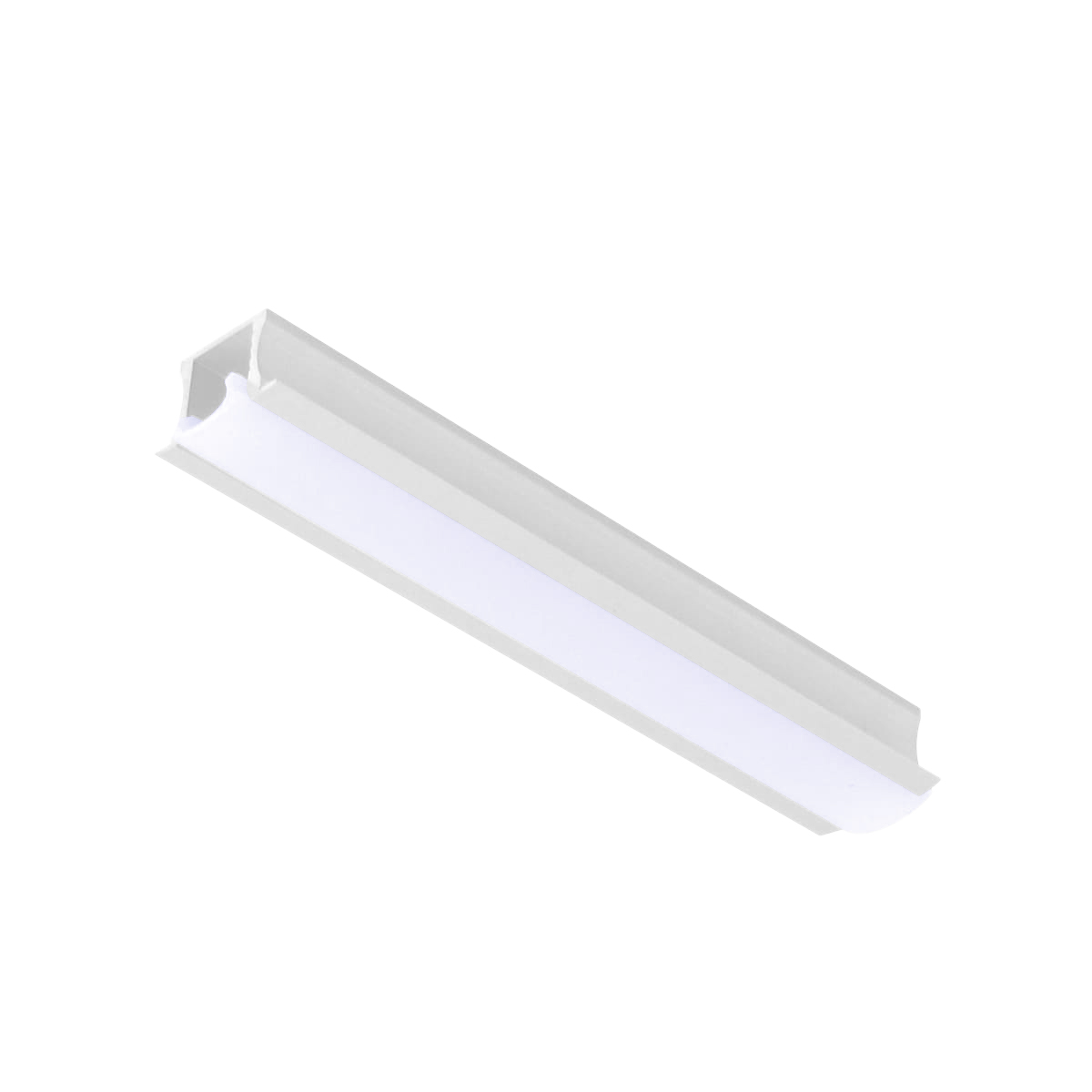 O - פרופיל 17.2 מ"מ לד COB שקוע גובה 11.8 מ"מ