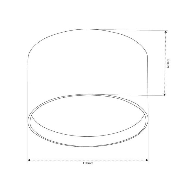 L - צילינדר צמוד תקרה קטן/בינוני/גדול