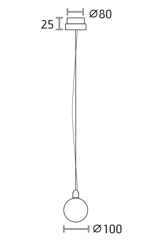 O - גלורי כדור תלוי