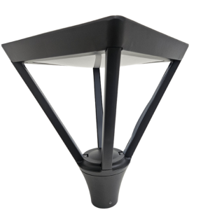 EU - ראש תאורת רחוב/גינה לד 60W CCT - מרובע - לעמוד בקוטר 60 מ"מ