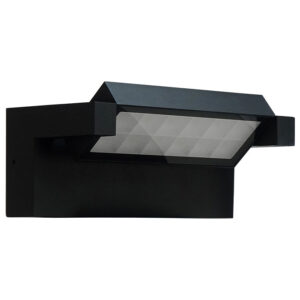 EU - מנורת קיר מתכוונן 20W-36W-50W מוגנת גוף שחור CCT IP65