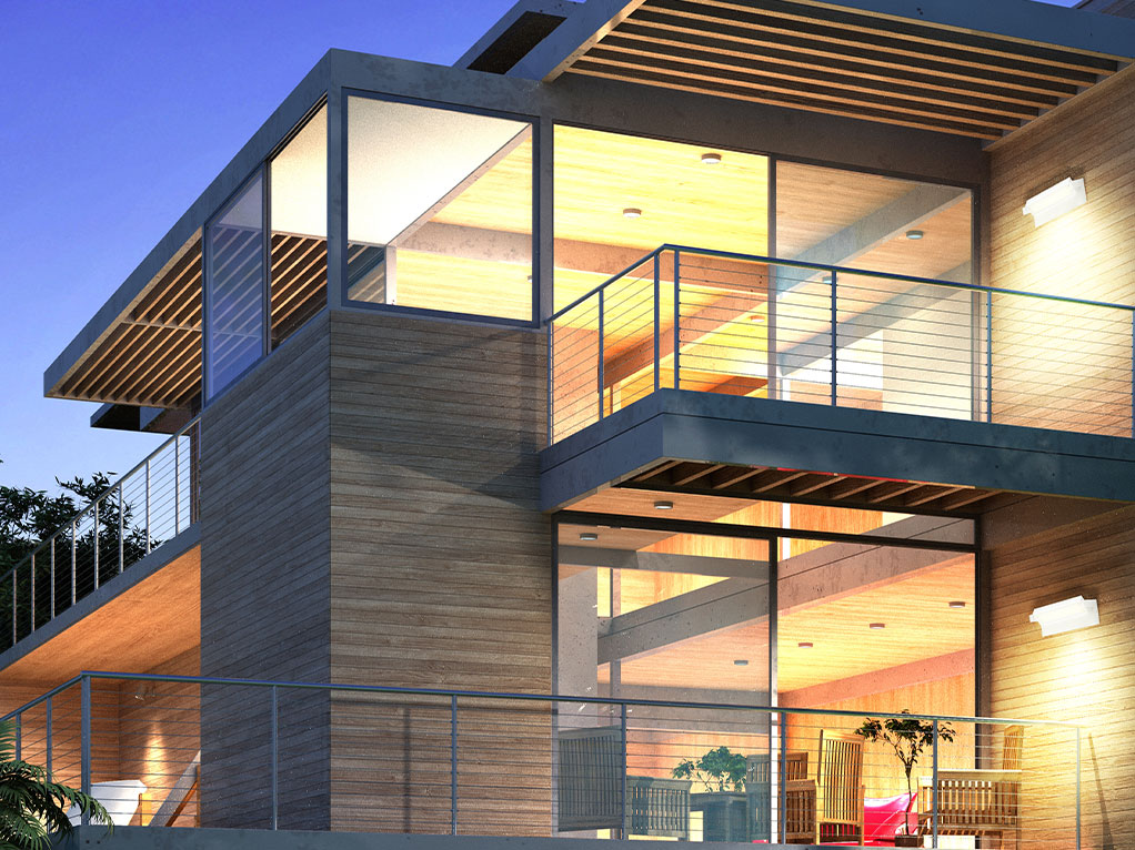 EU - מנורת קיר מתכוונן 20W-36W-50W מוגנת גוף שחור CCT IP65