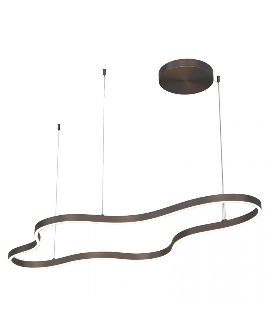 Z-25415/25416 PENDANT LED LIGHT 95W 3000K TRIAC SANDY BLACK/COFFEE