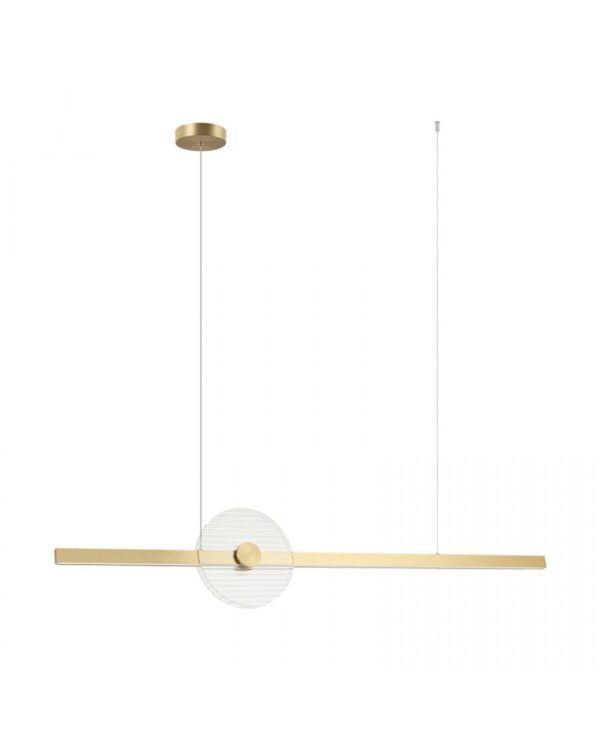 Z-25425/25426 PENDANT LED LIGHT 20W 3000K TRIAC BLACK/GOLD