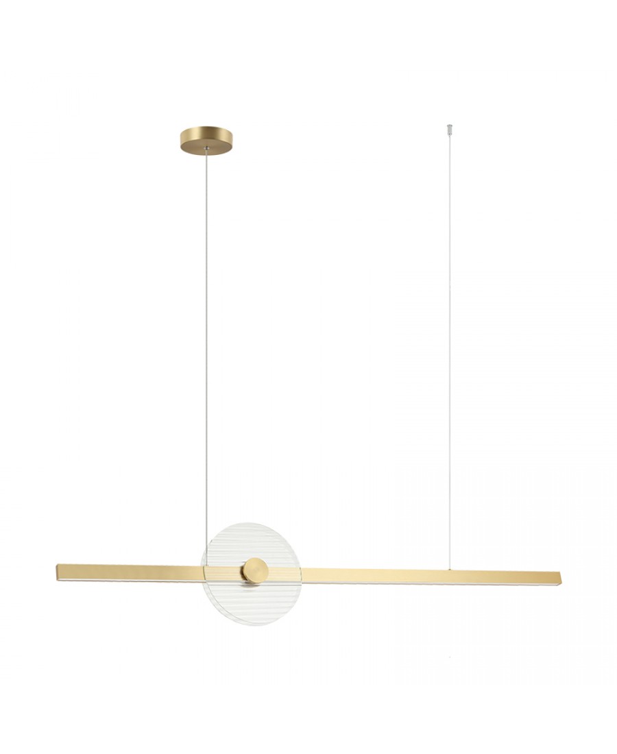 Z-25425/25426 PENDANT LED LIGHT 20W 3000K TRIAC BLACK/GOLD