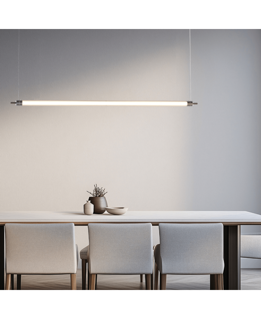 Z-25446/25447 PENDANT LED LINE LIGHT 33W 3000K TRIAC BRUSHED GOLD/COFFEE