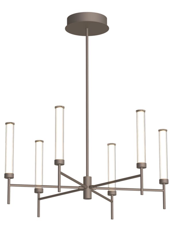 Z-25448/25449 PENDANT LED LIGHT 46W 3000K TRIAC BRUSHED GOLD/COFFEE