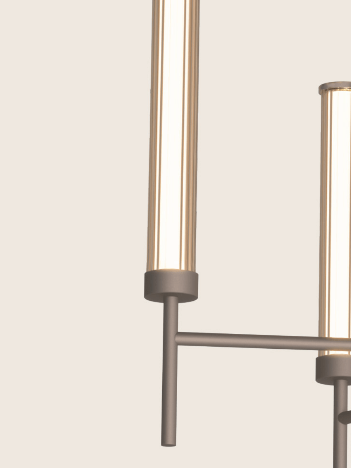 Z-25448/25449 PENDANT LED LIGHT 46W 3000K TRIAC BRUSHED GOLD/COFFEE