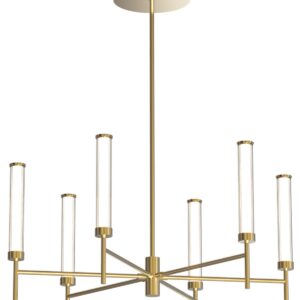 Z-25448/25449 PENDANT LED LIGHT 46W 3000K TRIAC BRUSHED GOLD/COFFEE